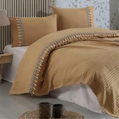 Clasy Pike Takımı Çift Kişilik Bohemline V6 Hardal - 3