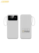10000 mAh Göstergeli Kendinden USB'li Powerbank Taşınabilir Şarj Cihazı - 5