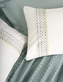 Cotton Box Aura Çift Kişilik Pike Takımı Pebble Mint - 4
