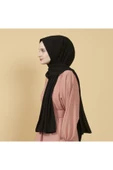 Sinem Medine Ipeği Şal Siyah - 3