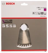 BOSCH MultiMaterial 190x30x2,8 mm 54 Diş Elmas Daire Testere (2608640509) - 7