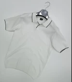 Turbulance Polo Yaka Kısa Kol Erkek Triko Tişört thumbnail 2