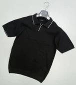 Turbulance Polo Yaka Kısa Kol Erkek Triko Tişört thumbnail 1