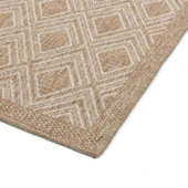 Avanos Modern Sisal Jüt Toz Vermez Balkon Bahçe Mutfak Dokuma Halı Kilim - 6