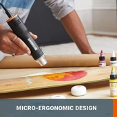 WORX WX743.9 MAKERX 20Volt Profesyonel Sıcak Hava Tabancası (Akü Dahil Değildir) - 3