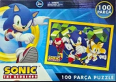 Sonic The Hedgehog 100 Parça Puzzle SO7822 - 1