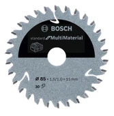 BOSCH 85 mm 30 Diş Multi Material Elmas Daire Testere (Ahşap - Aluminyum için) thumbnail 2