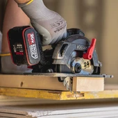 Kress KUE12.9 20Volt 165MM Kömürsüz Profesyonel Daire Testere (Akü Dahil Değildir) thumbnail 5