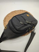 Kanvas Kumaş Orta Boy Omuz Çantası El Tutma Saplı - 2