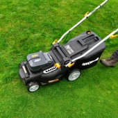 WORX WG737E 40Volt 4.0Ah. Li-ion 37CM Profesyonel Kömürsüz Şarjlı Çim Biçme thumbnail 3