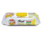 Sleepy Easy Clean Yüzey Temizlik Mutfak Havlusu -Mendili  50 Yaprak Limon Yağlı (3Lü Set) 150 Yaprak - 2