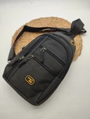 Kanvas Kumaş Orta Boy Omuz Çantası El Tutma Saplı - 1