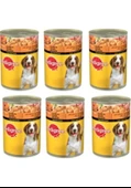 Pedigree Tavuklu ve Havuçlu Konserve Yetişkin Köpek Maması 6 x 400 G - 3