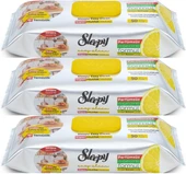 Sleepy Easy Clean Yüzey Temizlik Mutfak Havlusu -Mendili  50 Yaprak Limon Yağlı (3Lü Set) 150 Yaprak - 1