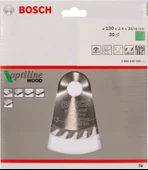 BOSCH Optiline Wood  130x20 mm 30 Diş Ahşap Daire Testere Bıçağı - 2