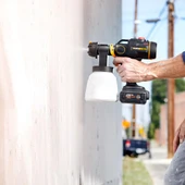 WORX WX020 20Volt 4.0Ah. Li-ion Tek Akülü Kömürsüz Devir Ayarlı Boya Tabancası + 4 Parça Yedek Nozul/Meme - 5