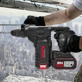 Kress KUC61.91 20Volt 2.2J Kömürsüz Profesyonel SDS-Plus Pnömatik Kırıcı/Delici (Akü Dahil Değildir) thumbnail 5