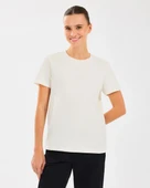 Skechers S2510029-102 W Essential Crewneck Kadın Spor Tişört thumbnail 1