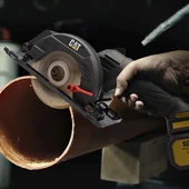 CAT DX5010B 18Volt 120mm Kömürsüz Profesyonel Çok Amaçlı Daire Testere (Akü Dahil Değildir) thumbnail 4