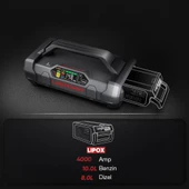 Lokithor LIPOX 14.8Volt Li-Polimer 4000A Takviye Gücü APARTX ile Uyumlu Yedek Akü thumbnail 4