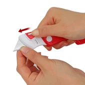 WORKPRO WP211004 Plastik Gövde Katlanır Rötuş Maket Bıçağı thumbnail 4