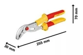 BOSCH Profesyonel İzoleli VDE 1000 Volt Fort Pense 250 mm(1600A02NE5) - 7