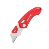 WORKPRO WP211004 Plastik Gövde Katlanır Rötuş Maket Bıçağı thumbnail 1