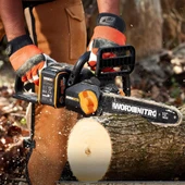 WORX WG350E 20Volt 4.0Ah Li-ion 30CM Profesyonel Şarjlı Kömürsüz Zincirli Testere thumbnail 4