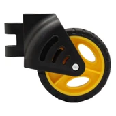 Stanley PA566 FT585 ve BH206 Taşıma Arabaları İçin PU Yedek Sabit Teker thumbnail 1