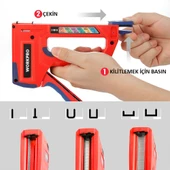 WORKPRO WP223002 6 IN 1 Profesyonel 6-14mm Mekanik Zımba ve 15mm Çivi Tabancası - 4