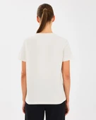 Skechers S2510029-102 W Essential Crewneck Kadın Spor Tişört thumbnail 4