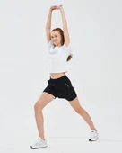 Skechers S241144-001 Performance Coll. W 4 Inch 2 In 1 Kadın Spor Şort - 4