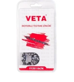 Veta 1/4"1.1Ayak 19 Diş Yuvarlak Akülü Budama Testere Zinciri - 1