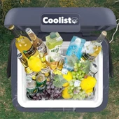 Coolist CLK12 12/24Volt/ 220Volt 12 Litre Taşınabilir Kompresörlü Oto Buzdolabı - 4