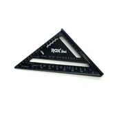 Rox Wood 0023 Alüminyum Üçgen Marangoz Gönye 175 mm - 10