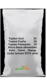 20 20 20 Te Npk ve Micro Besin Elementli Kompoze Yaprak ve Damlama Gübresi 2,5 Kg - 3
