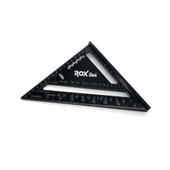 Rox Wood 0023 Alüminyum Üçgen Marangoz Gönye 175 mm - 1