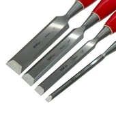 Rox Wood 0184 Ahşap Oyma, Düz Uçlu Iskarpela Takımı 4 Parça - 6