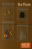 1000 ADET Kilitli Poşet Kilitli Torba 9x11cm Ambalaj Kına Ve Çerez Poşeti Şeffaf Naylon Torba - 5