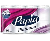 Papia Platinum 16 Rulo 4 Katlı Tuvalet Kağıdı - 2