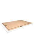 70x100 Oluklu Mukavva Karton (10lu Paket) 3mm - Düz Karton Levha - Tuval Kartonu - Proje Kartonu - 2