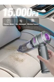 auhma Ahv-01 Kablosuz Güçlü Araç Süpürgesi Ve Hava Üfleyici | 15000pa Vakum Gücü | 3 Kademeli Hız | - 2