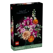 10342 Lego iconic Botanicals Pembe Çiçek Buketi 749 parça +18 yaş - 1