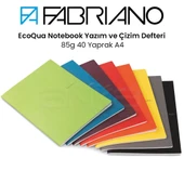 Fabriano EcoQua Notebook Yazım ve Çizim Defteri 85g 40 Yaprak A4 - 1