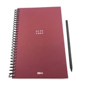 Papirüs Note Case Spiralli Sert Kapak 120yp 16x23cm Kareli Defter - 2