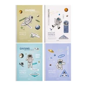 Deli Space Sewing Notebook B5 Çizgili B540 - 1