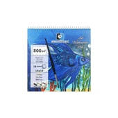 Alex Schoeller Art Sulu Boya Defteri Spiralli 15x15 cm 300 gr 12 Yaprak thumbnail 1