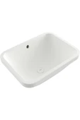 Bocchi Scala Tezgahaltı Lavabo 55 Cm Mat Beyaz 1006-002-0125 - 1