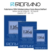 Fabriano 1264 Watercolour Sulu Boya Defteri Üstten Spiralli 300g - 1