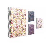 Gıpta Defter Things Spiralli Karton Kapak 19x26 cm 100 Yaprak Çizgili thumbnail 1